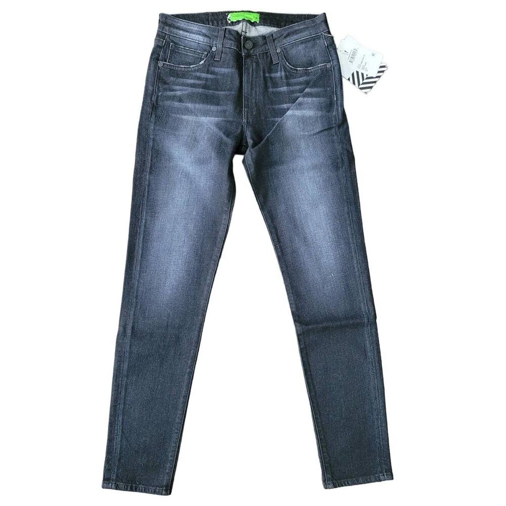 Free People x Sandrine Rose Skinny Jeans Black Size 25 NWT